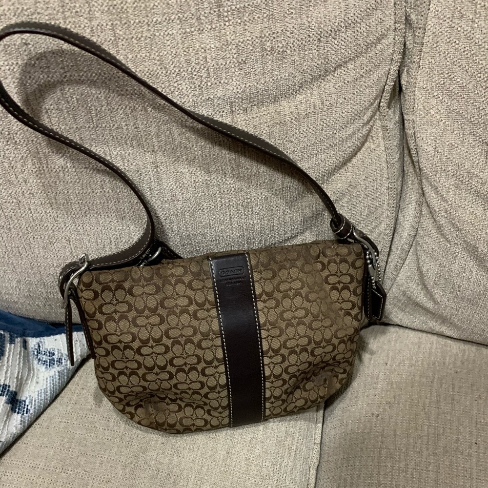 Vintage Y2K Coach Mini Phoebe Baguette